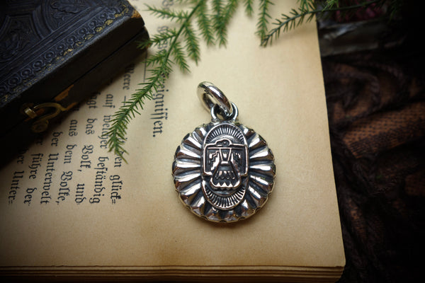 Silver Pendant „HEAVY THUNDERBIRD MEDAL“