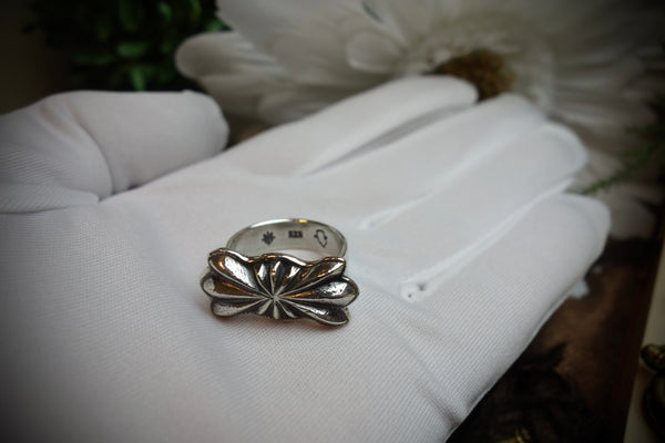 Silver Ring „BUTTERFLY CONCHO“, U.S. Size 10
