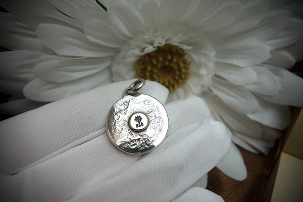 Silver Pendant „STAR MEDAL“