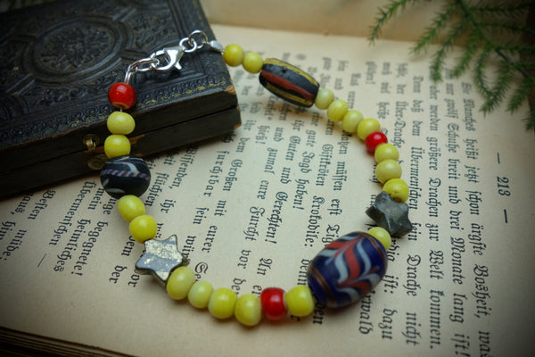 Bracelet „TRADE BEADS“, Length 20,5cm