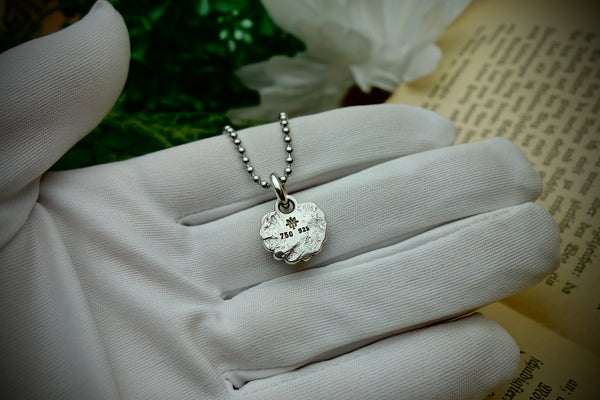 Silver Pendant „GOLDEN CONCHO“