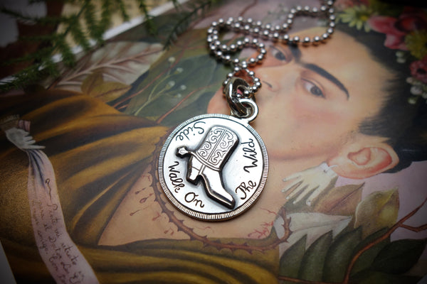 Silver Pendant „WALK ON THE WILD SIDE“