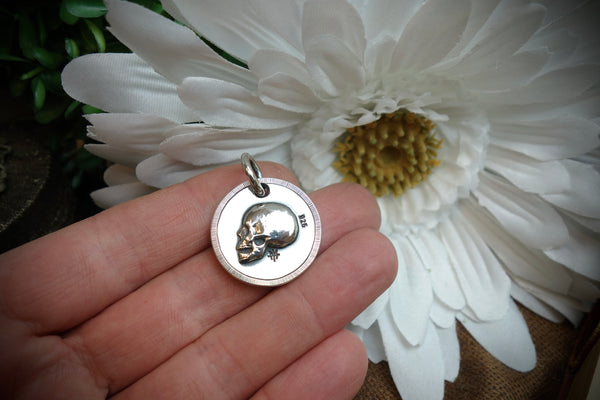 Silver Pendant „DIE BEFORE YOU DIE“