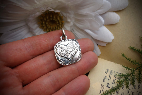 Silver Pendant „TILL DEATH DO US PART“