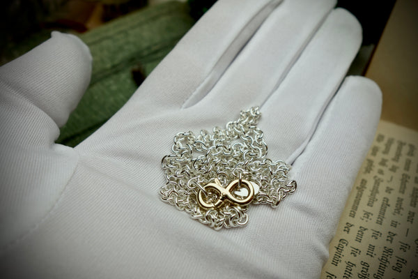 Silver Chain „ANCHOR“, Length 60,5cm