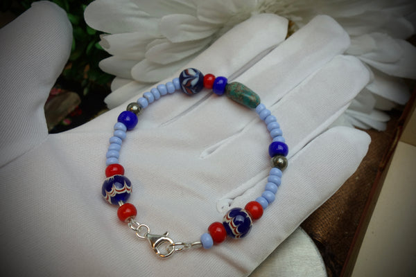 Bracelet „TRADE BEADS“, Length 20cm