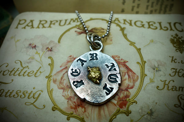 Silver Pendant „FEAR NOT“