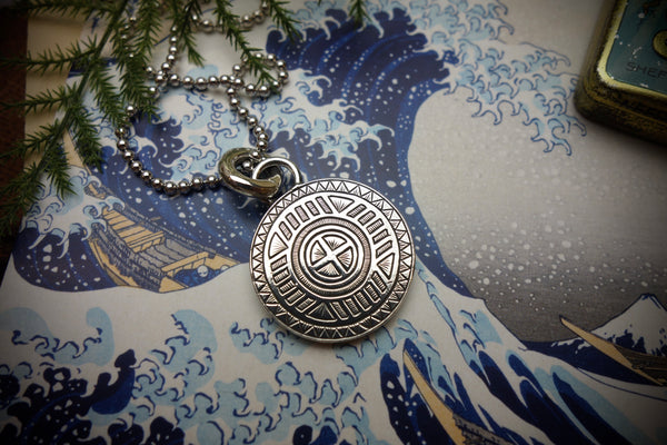 Silver Pendant „NO FATE“