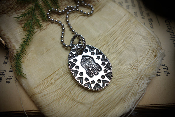 Silver Pendant „DREAM CATCHER“