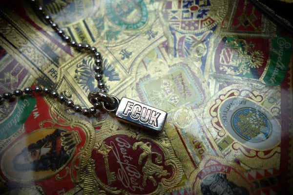 Silver Pendant „FCUK“
