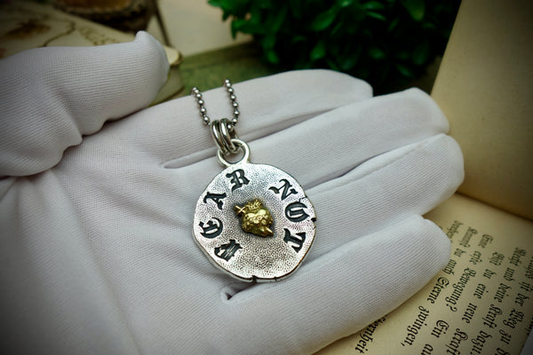 Silver Pendant „FEAR NOT“