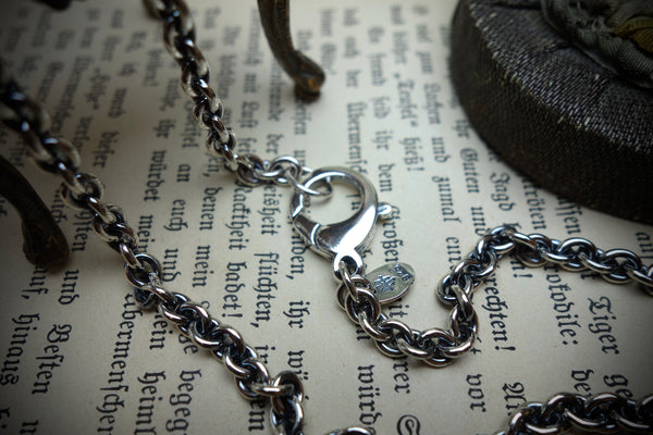 Silver Chain „ANCHOR“, Length 64cm