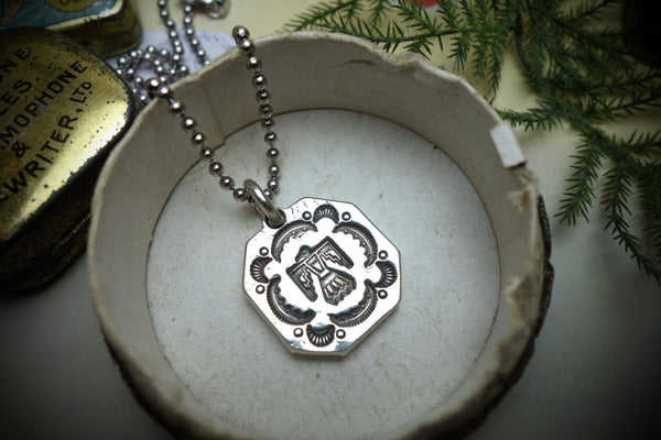 Silver Pendant „OLD THUNDERBIRD MEDAL“