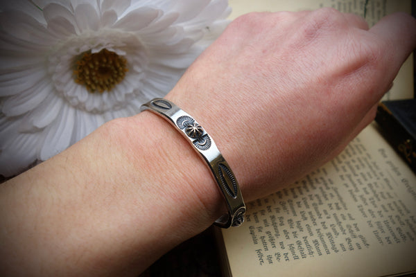 Silver Cuff „CONCHO“