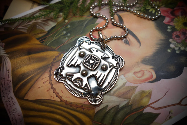 Silver Pendant „THUNDERBIRD“