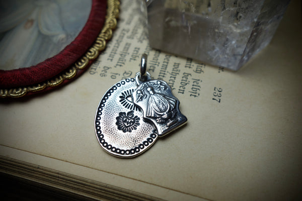 Silver Pendant „OUR LADY OF SAN JUAN DE LOS LAGOS“