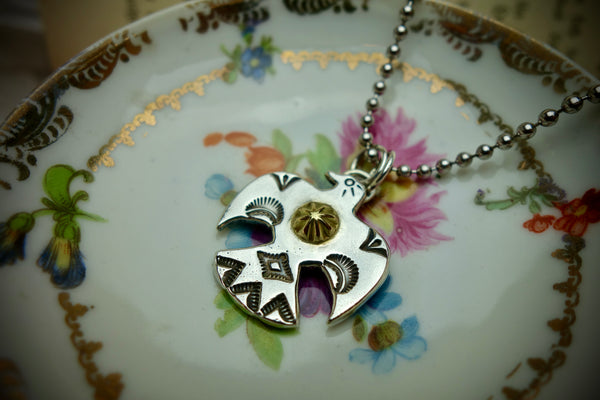 Silver Pendant „J.M. THUNDERBIRD“