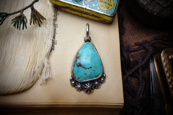 Silver Pendant „SONORAN MOUNTAIN“