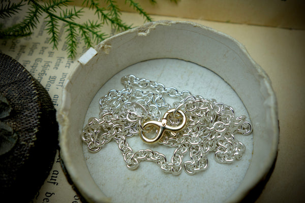 Silver Chain „ANCHOR“, Length 60,5cm