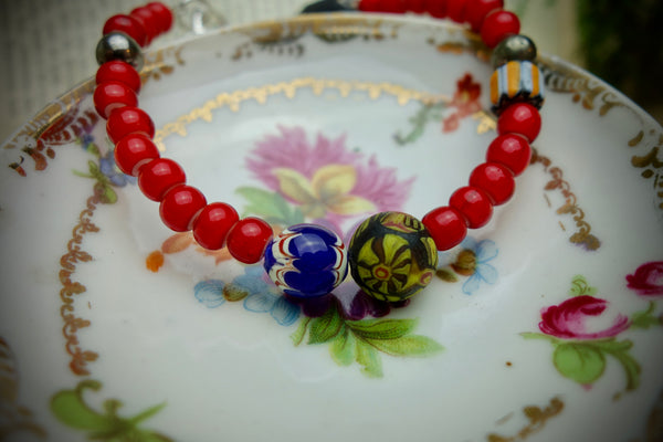 Bracelet „TRADE BEADS“, Length 20cm