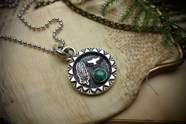 Silver Pendant „SPIRIT EAGLE“