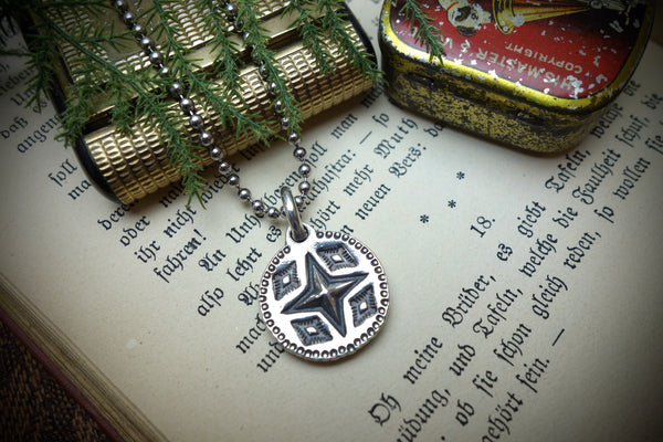 Silver Pendant „MORNING STAR“