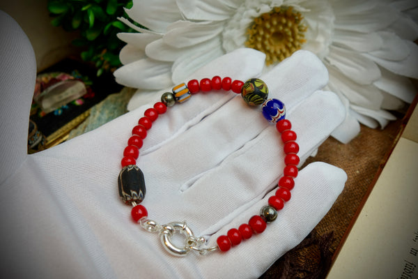 Bracelet „TRADE BEADS“, Length 20cm