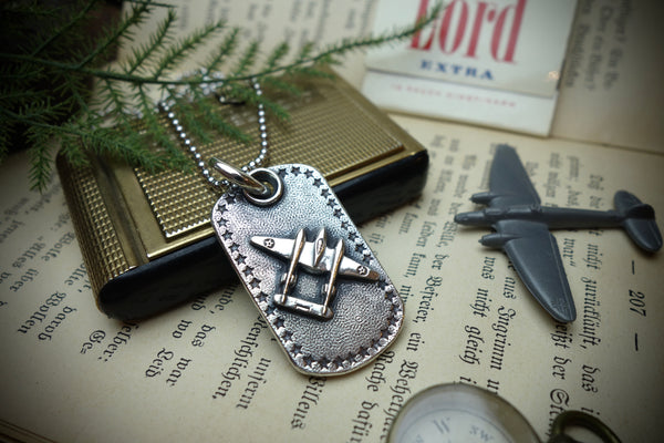Silver Pendant „P-38 LIGHTNING“
