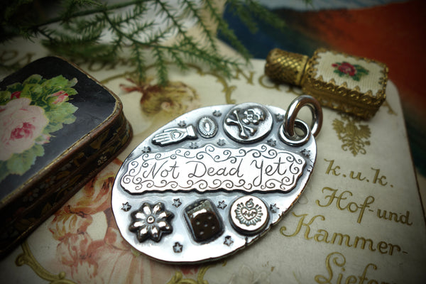 Silver Pendant „WARDEN OF THE UNSEEN“