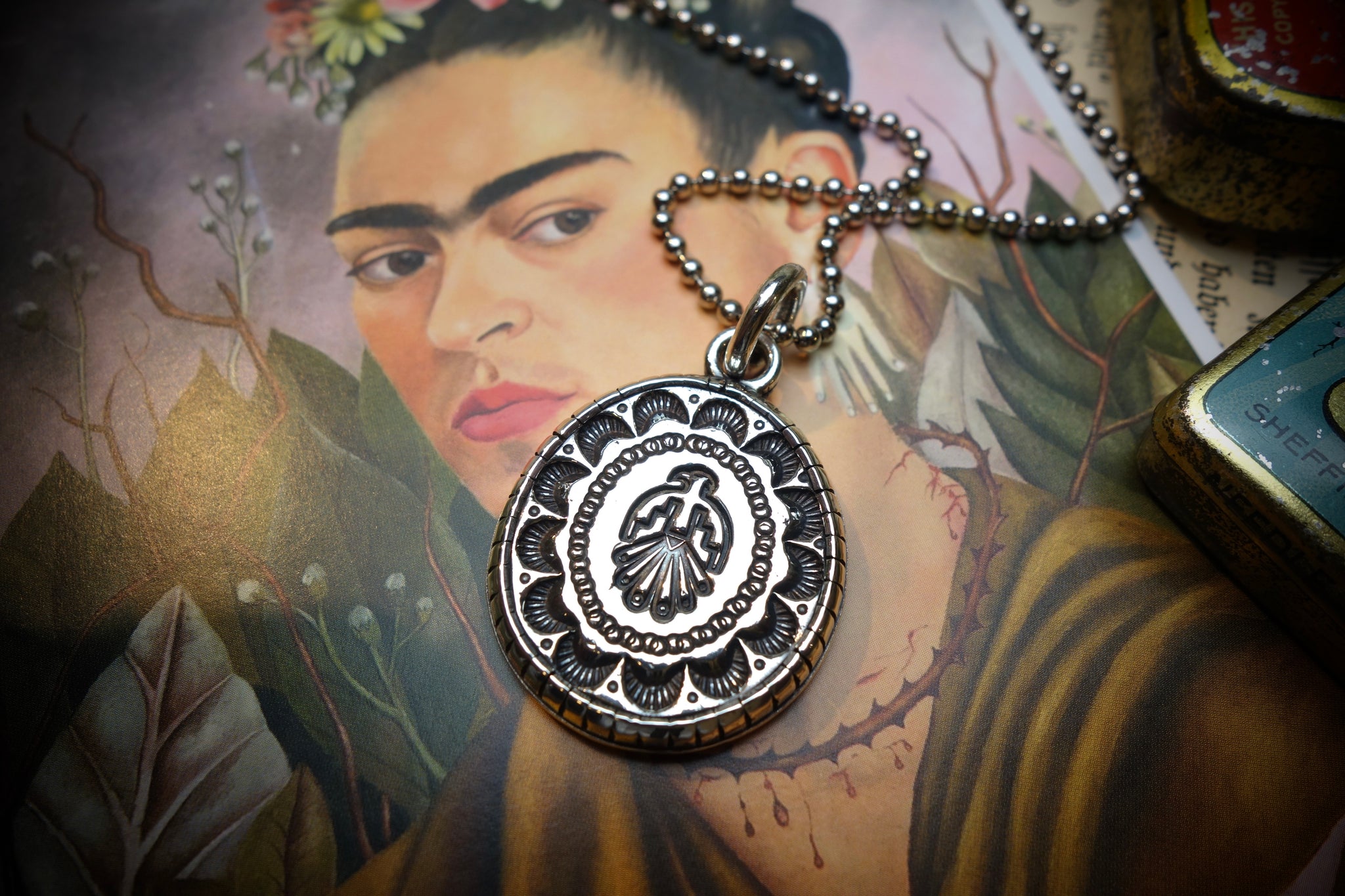 Silver Pendant „THUNDERBIRD“
