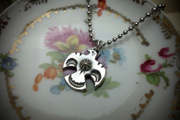 Silver Pendant „J.M. THUNDERBIRD“