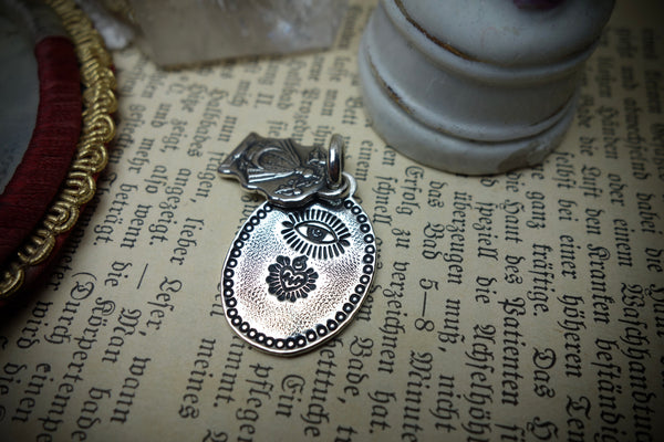 Silver Pendant „OUR LADY OF SAN JUAN DE LOS LAGOS“