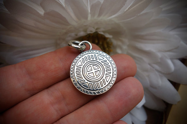 Silver Pendant „NO FATE“