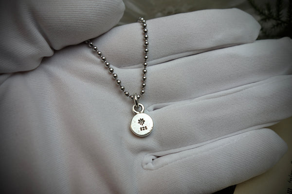 Silver Pendant „KEEP SMILING“