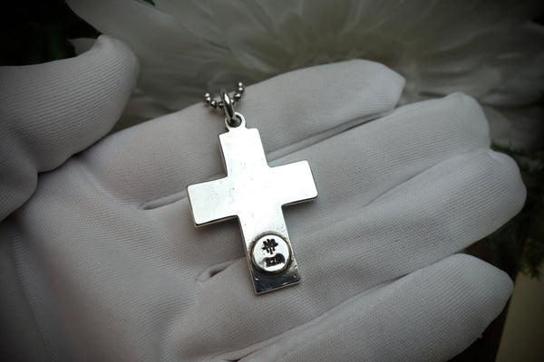 Silver Pendant „SACRED HEART CROSS“