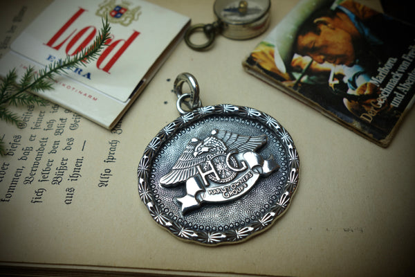 Silver Pendant „H.O.G.“