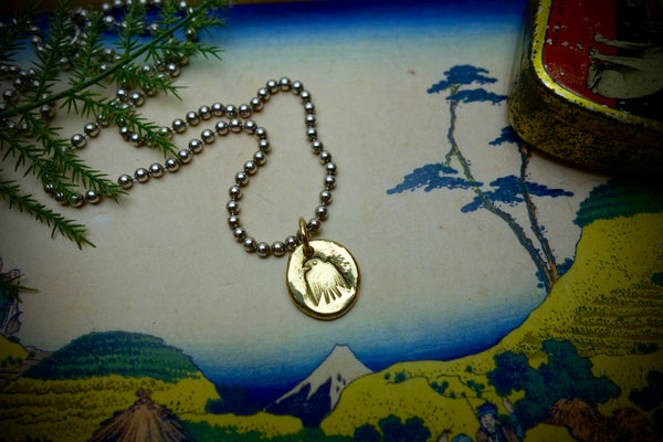 Gold Pendant „GOLDEN THUNDERBIRD“