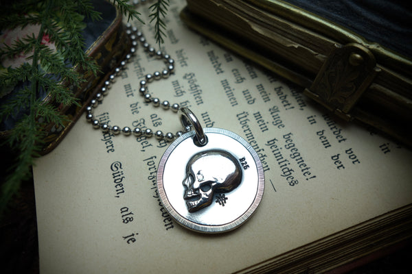 Silver Pendant „DIE BEFORE YOU DIE“