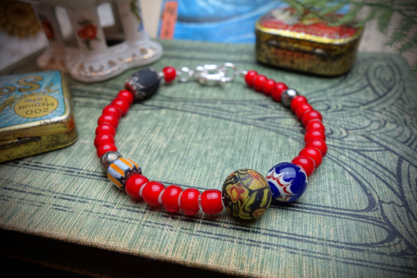 Bracelet „TRADE BEADS“, Length 20cm