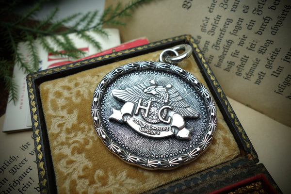 Silver Pendant „H.O.G.“