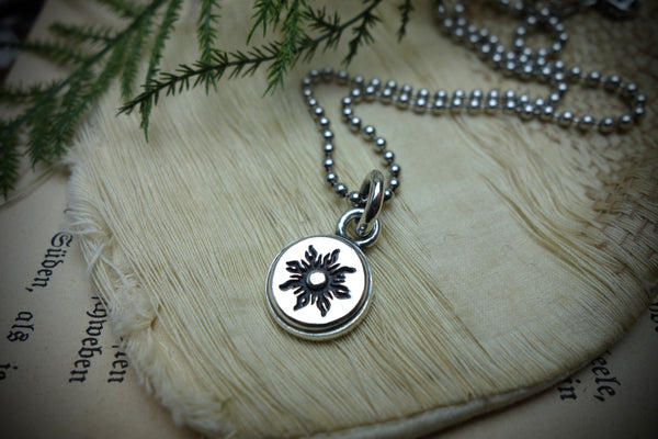Silver Pendant „SONORAN SUN“