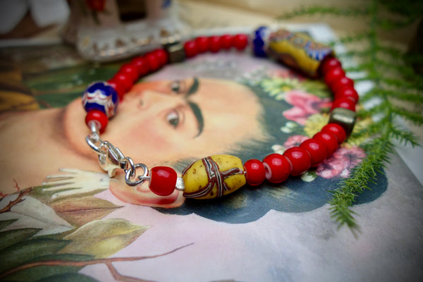 Bracelet „TRADE BEADS“, Length 20cm