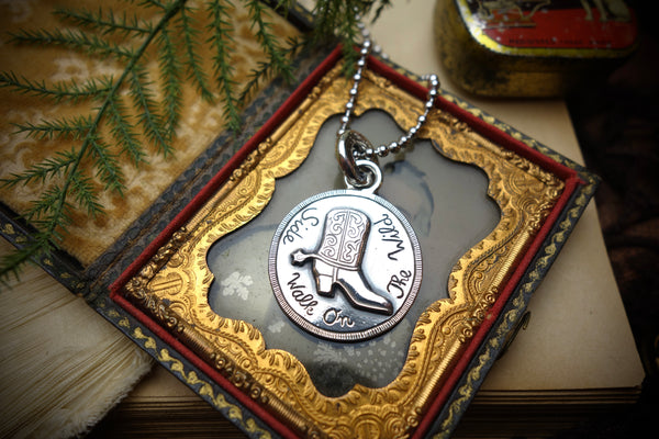 Silver Pendant „WALK ON THE WILD SIDE“