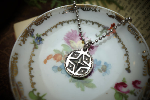 Silver Pendant „MORNING STAR“