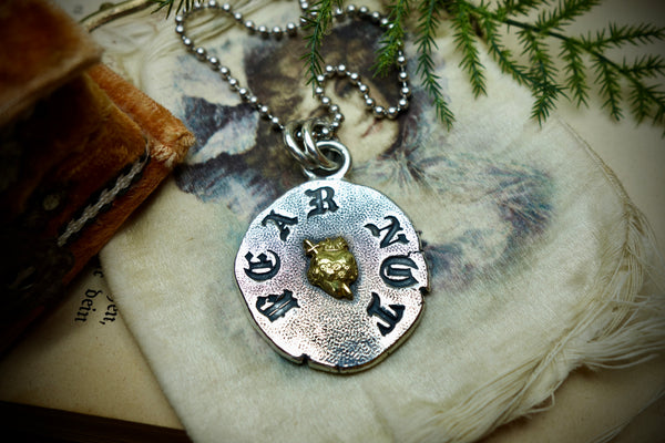 Silver Pendant „FEAR NOT“