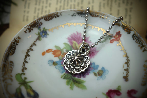 Silver Pendant „CONCHO“