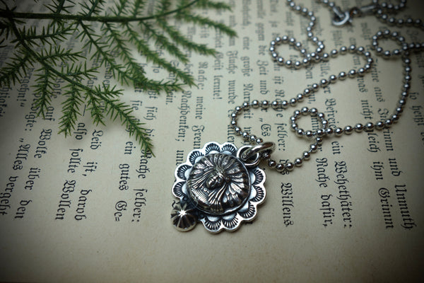 Silver Pendant „CHIEF OF THE PLAINS“