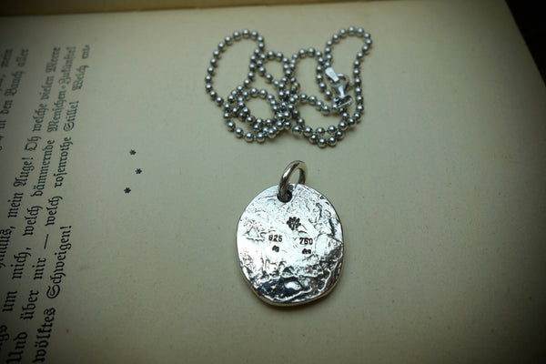 Silver Pendant „EAGLE AND THE SUN“