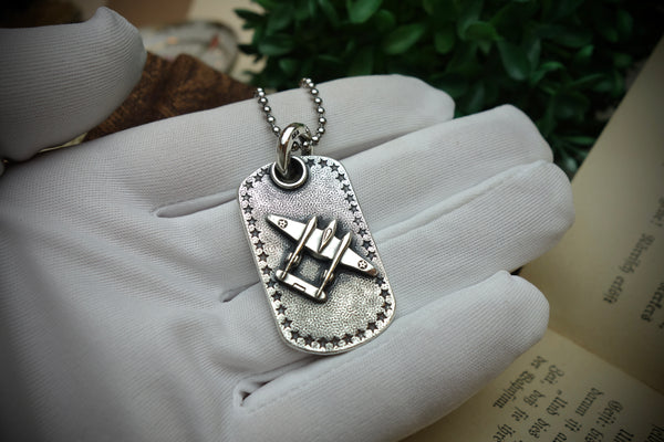 Silver Pendant „P-38 LIGHTNING“