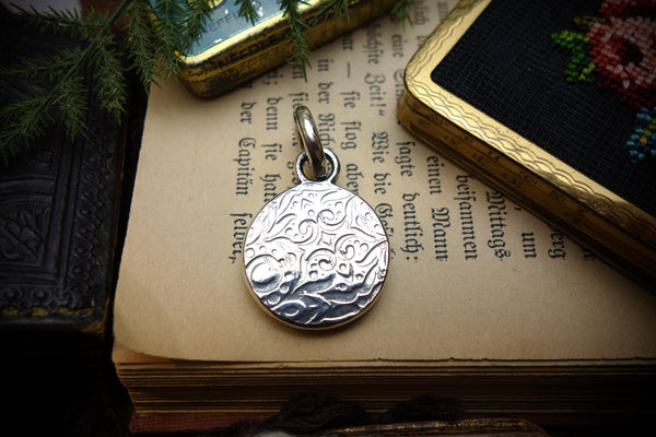 Silver Pendant „MEMENTO MORI“